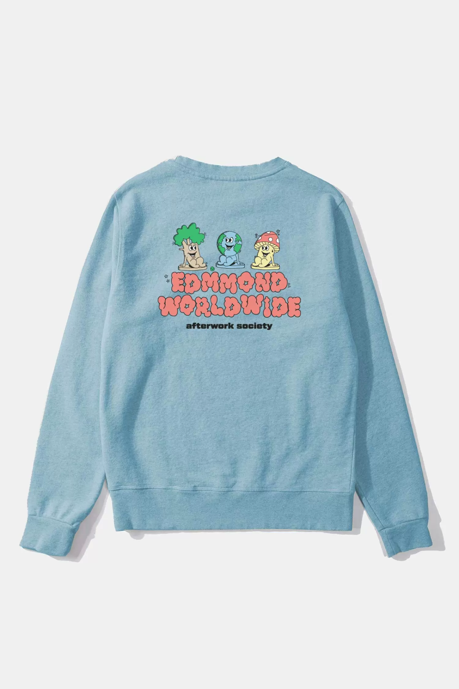 Sweatshirts | Edmmond Studios Afterwork Society Light Blue