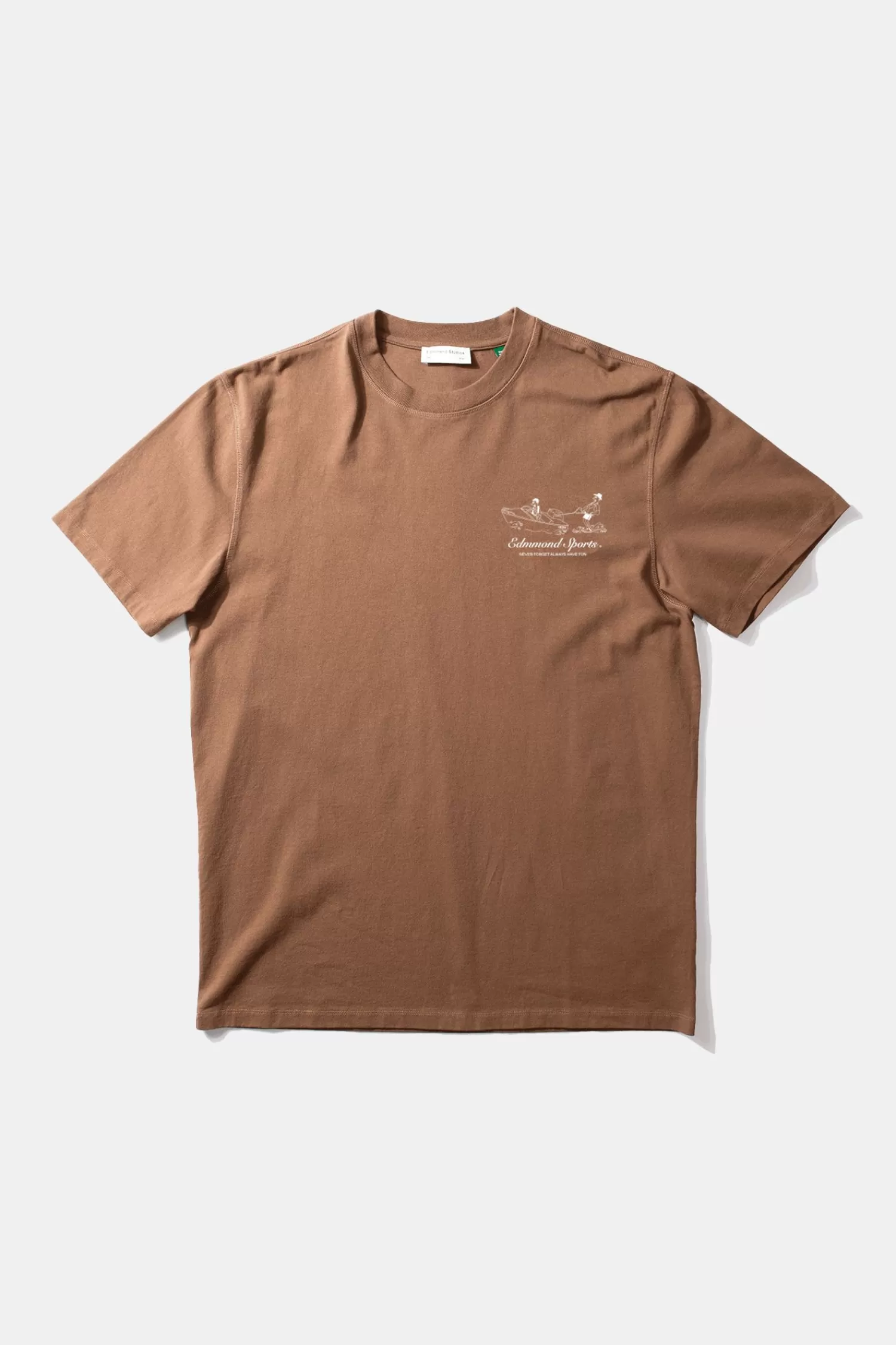 T-Shirts | Edmmond Studios Calypso Ii Plain Brown