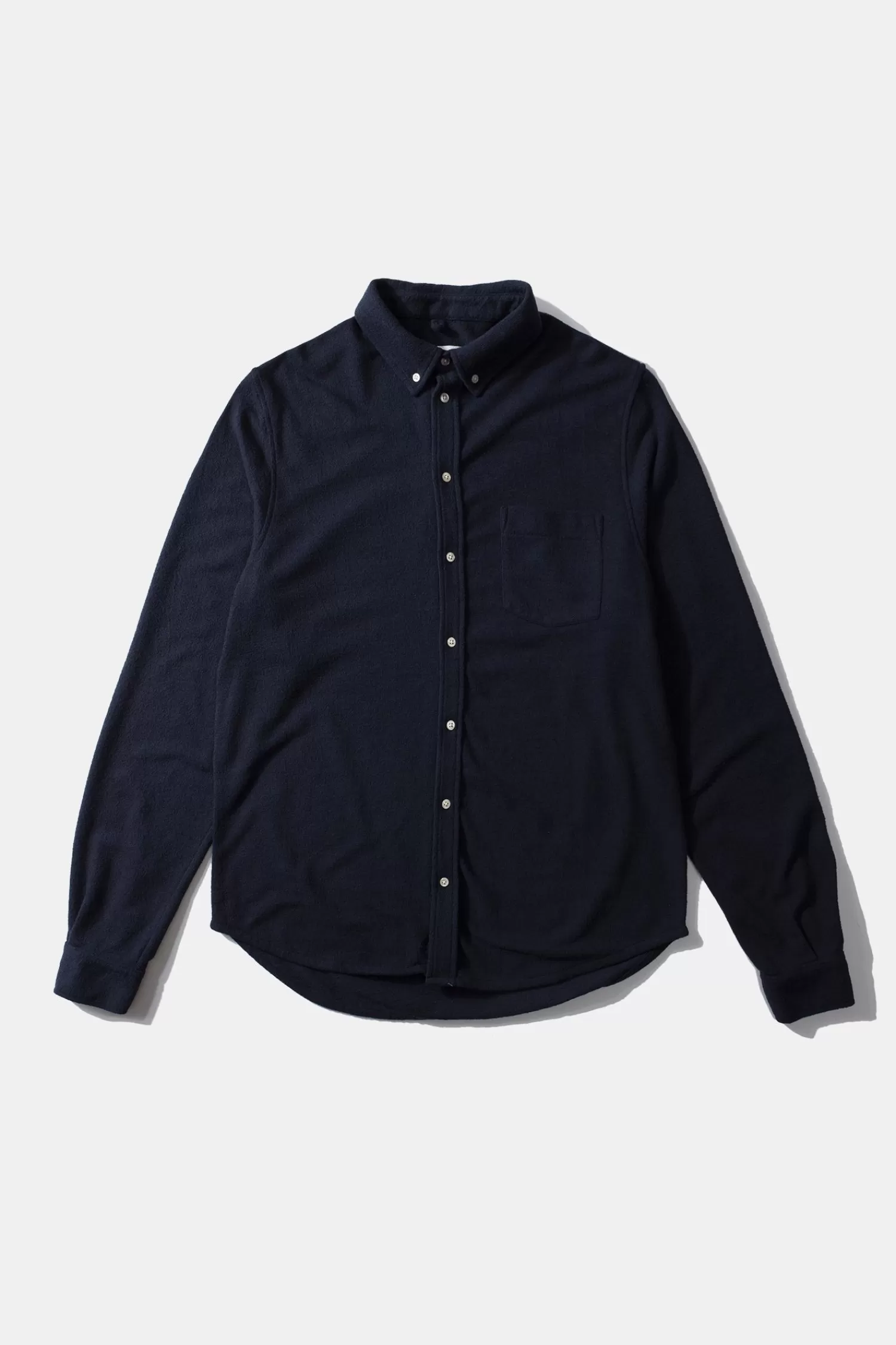 Shirts | Edmmond Studios Crisp Shirt Plain Navy