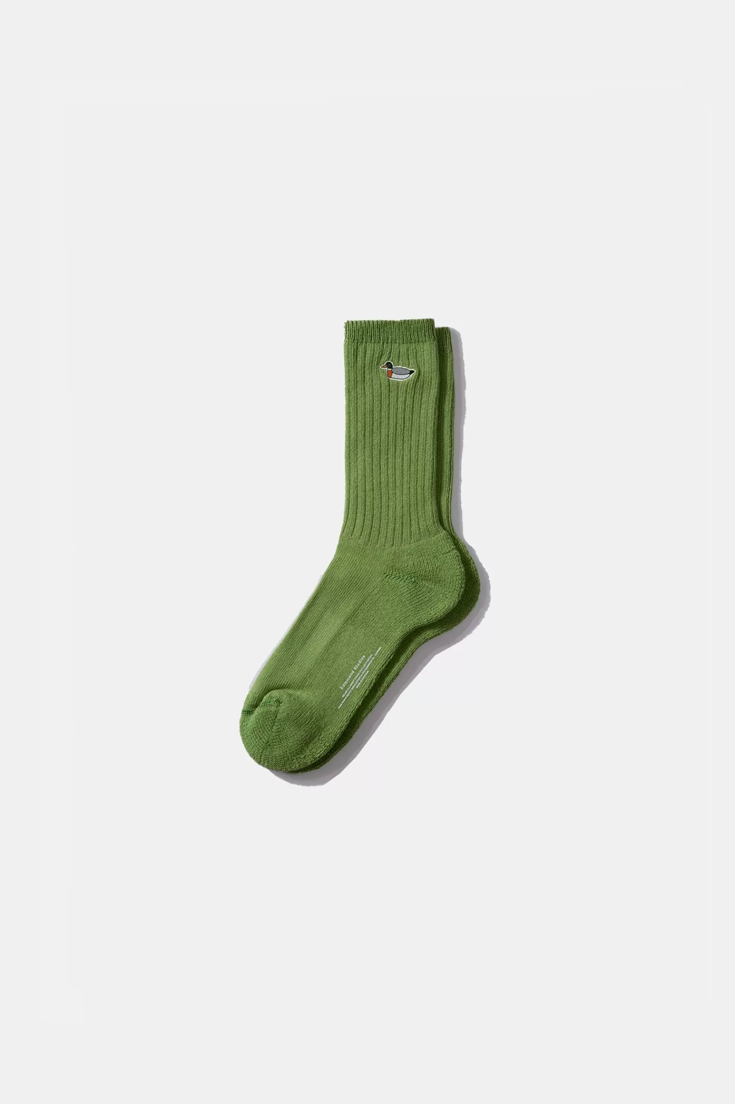 Accessories | Edmmond Studios Duck Socks Plain Green