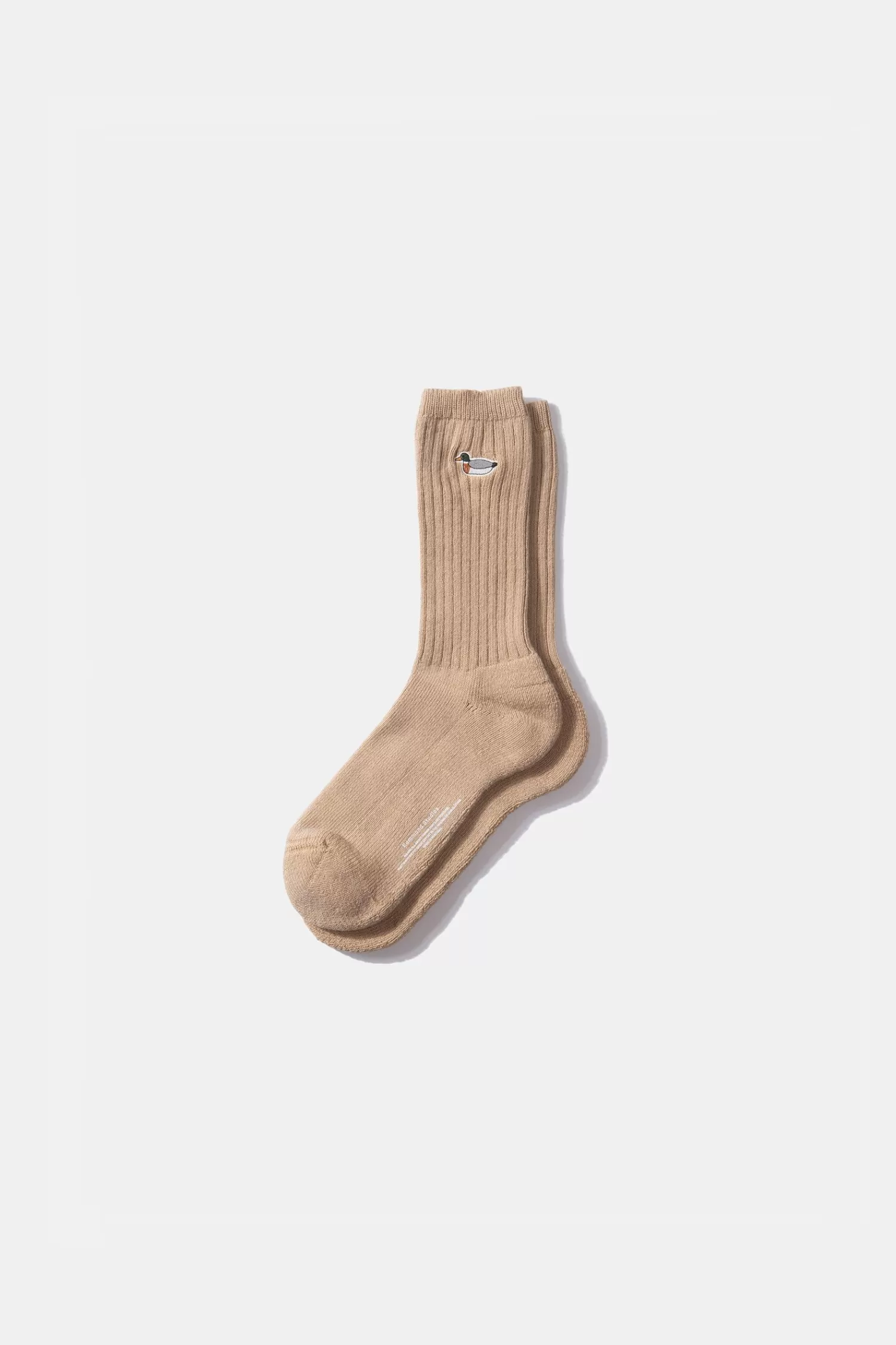 Accessories | Edmmond Studios Duck Socks Plain Tan