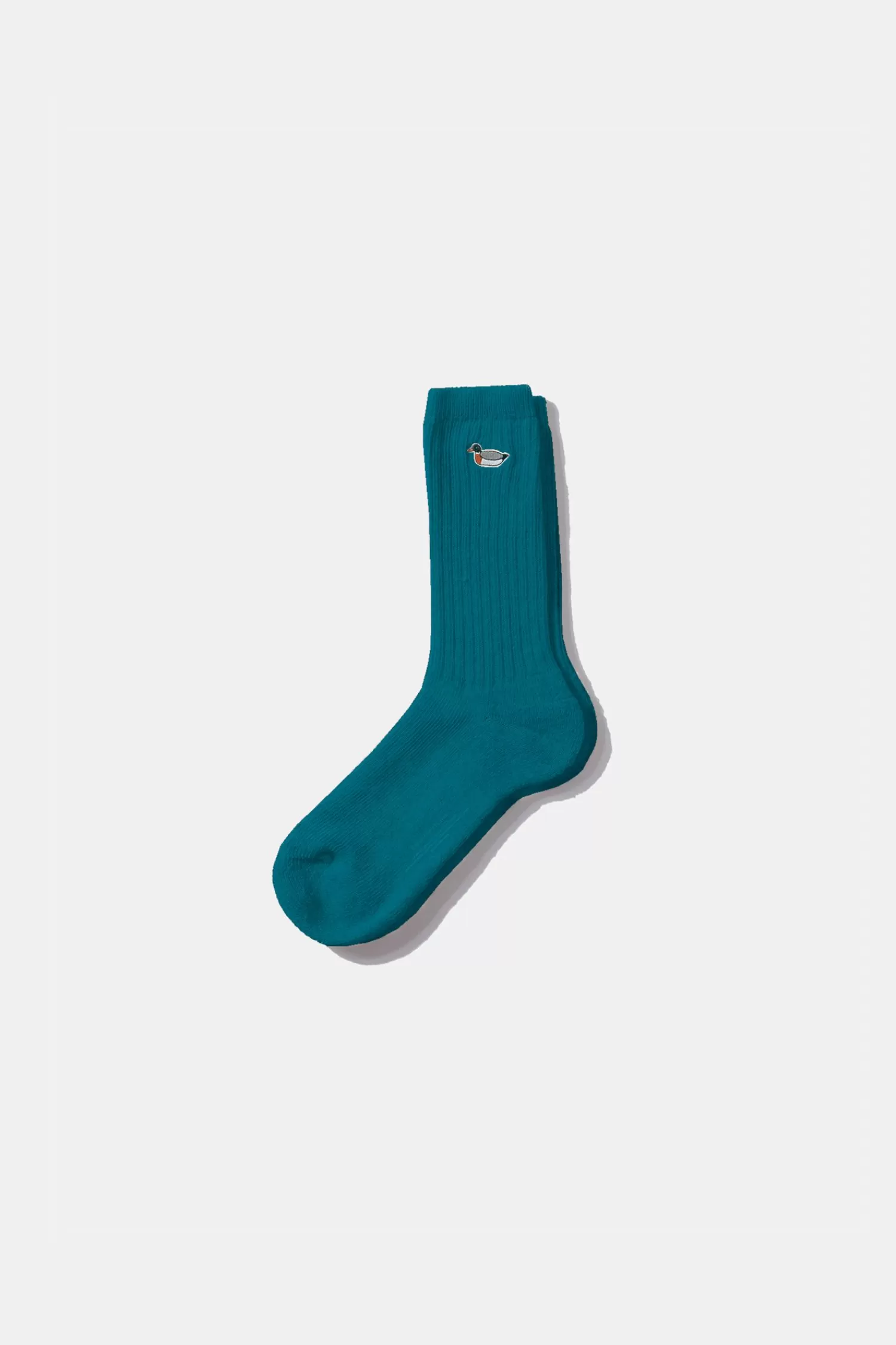 Accessories | Edmmond Studios Duck Socks Plain Turquoise