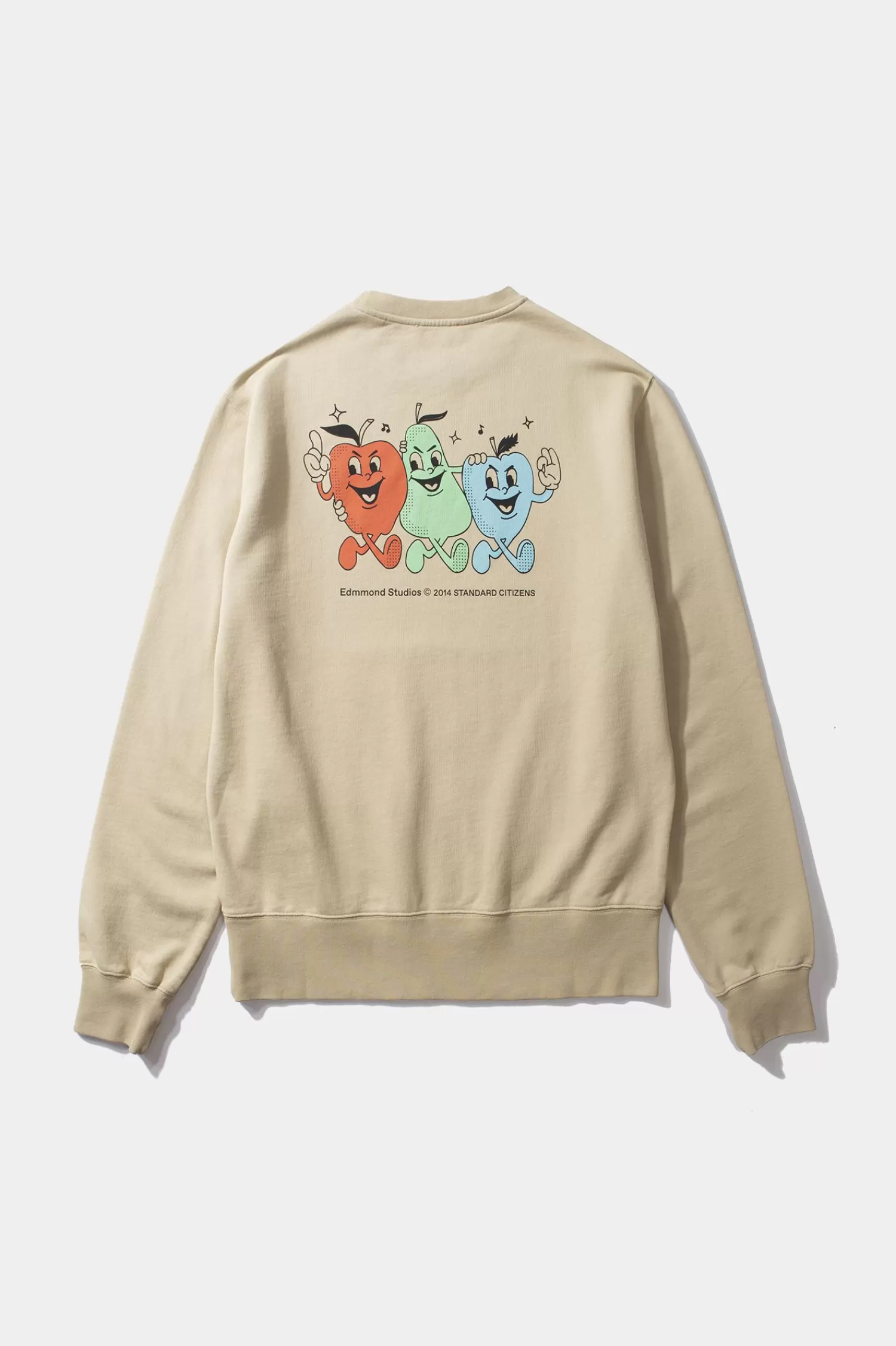 Sweatshirts | Edmmond Studios Fruits Plain Tan