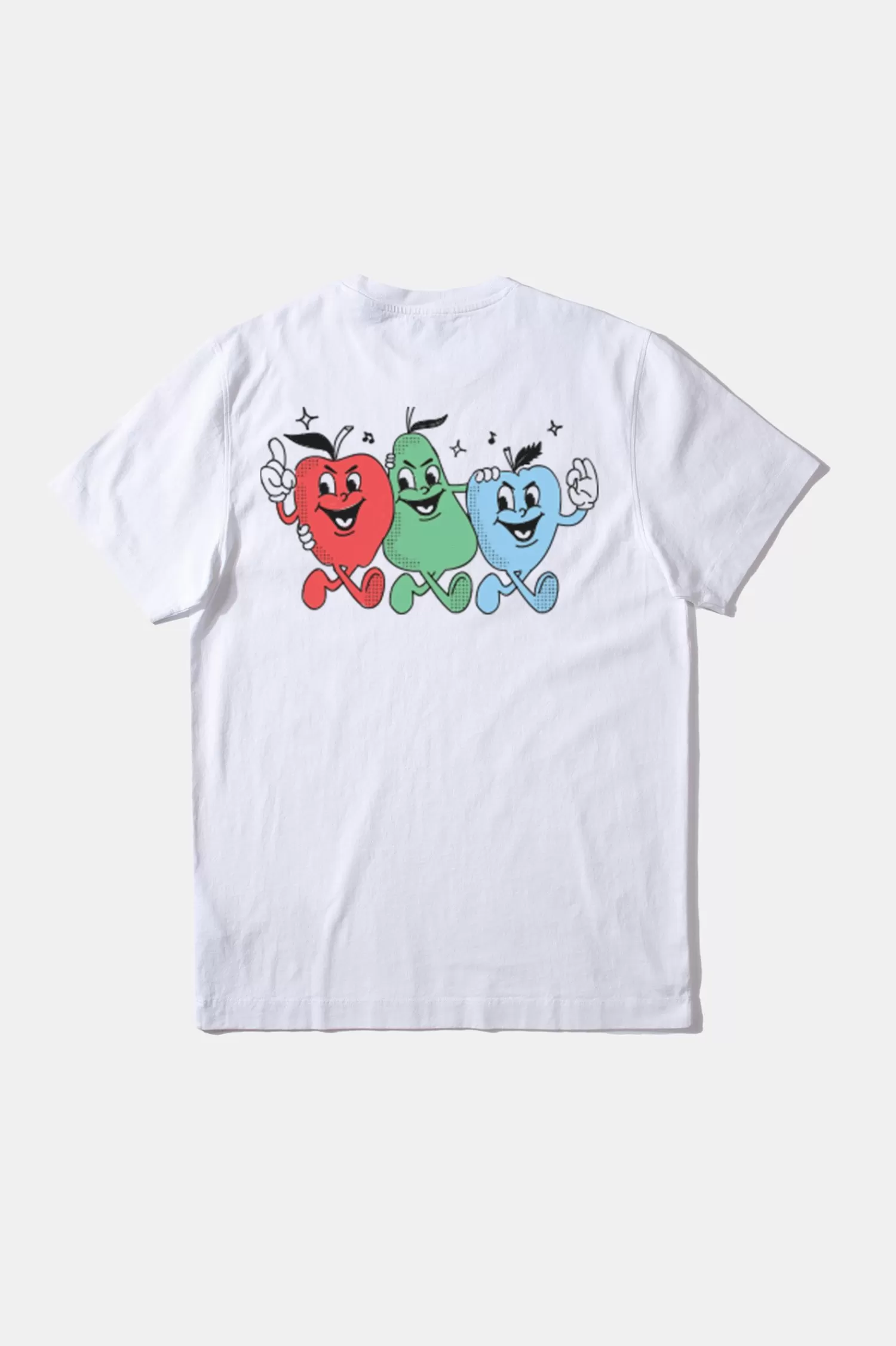 T-Shirts | Edmmond Studios Fruits Tee Plain White