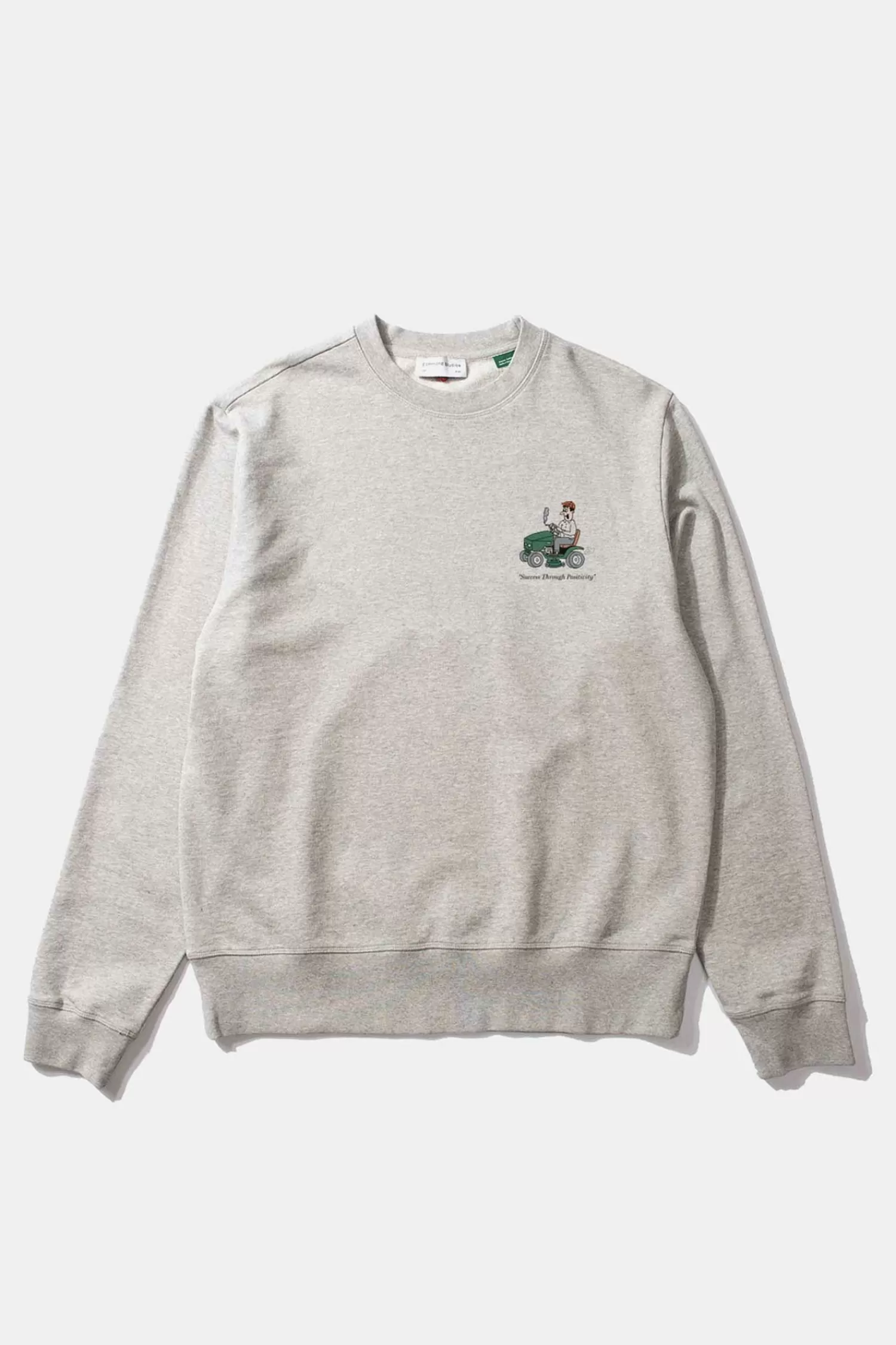 Sweatshirts | Edmmond Studios Good Day Sw Plain Grey Melange