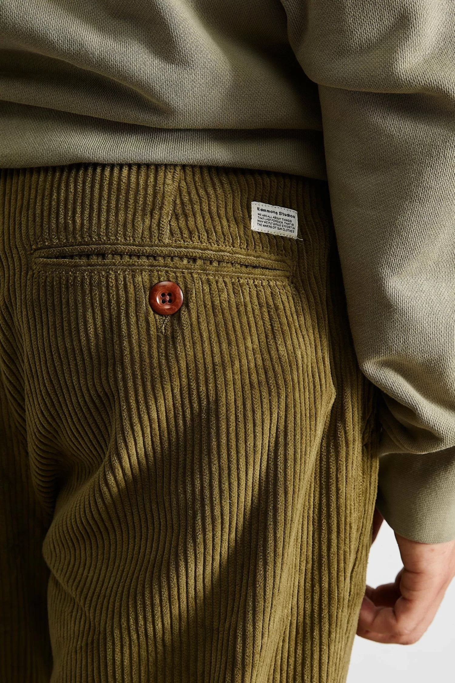 Trousers | Edmmond Studios Jorge Pants Plain Khaki