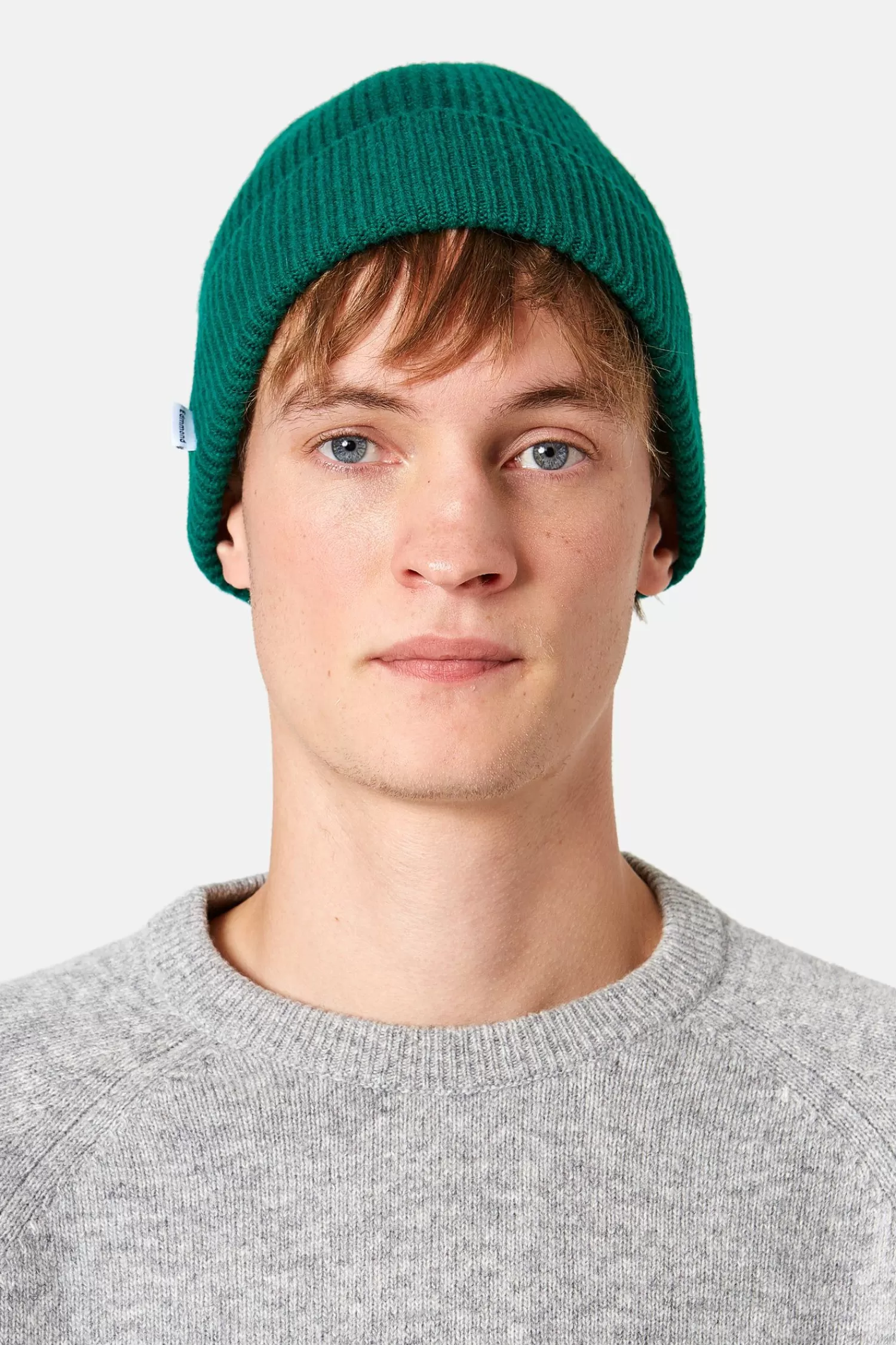 Accessories | Edmmond Studios Knit Beanie Plain Green