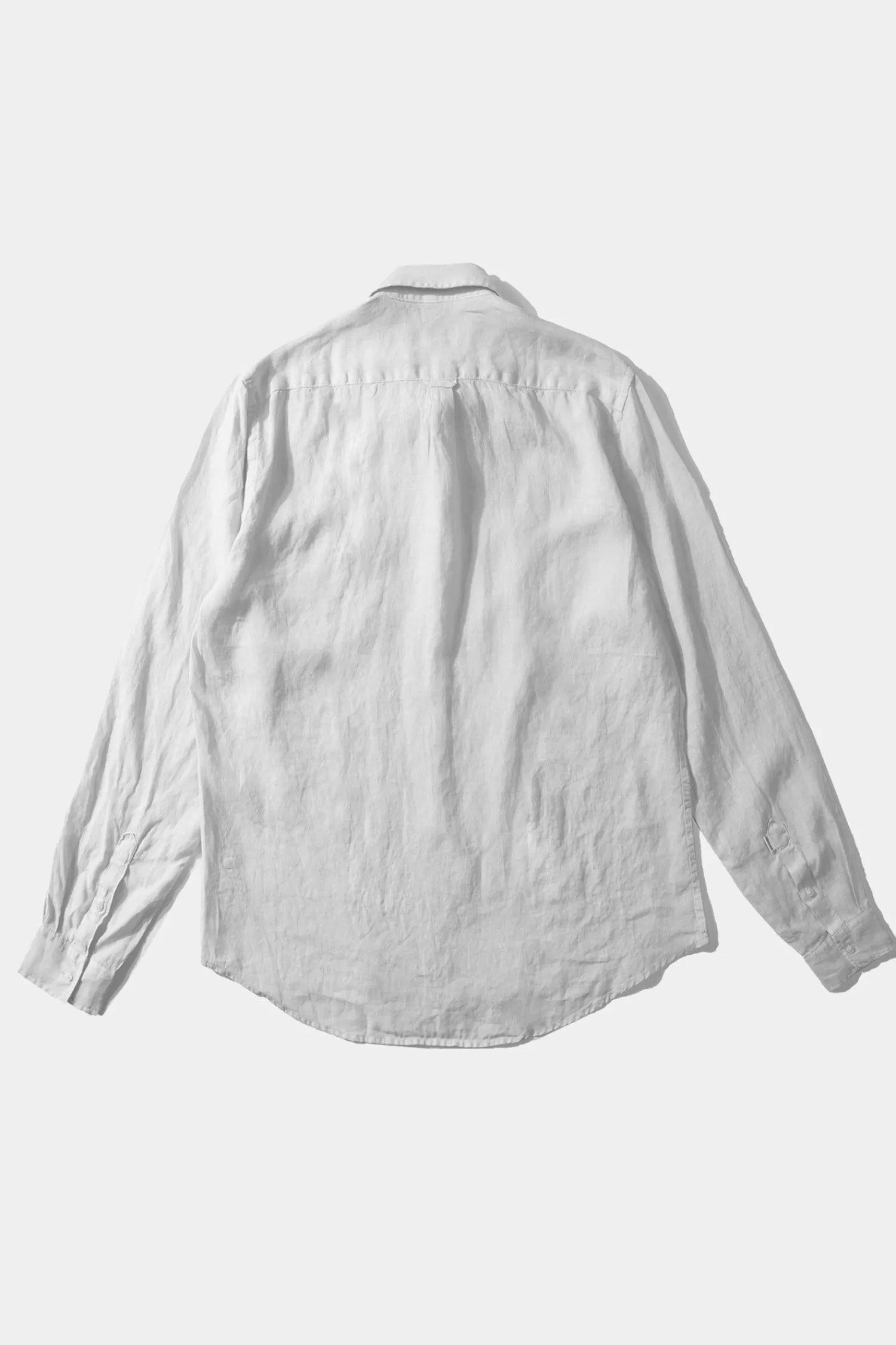 Shirts | Edmmond Studios Linen Shirt Plain White