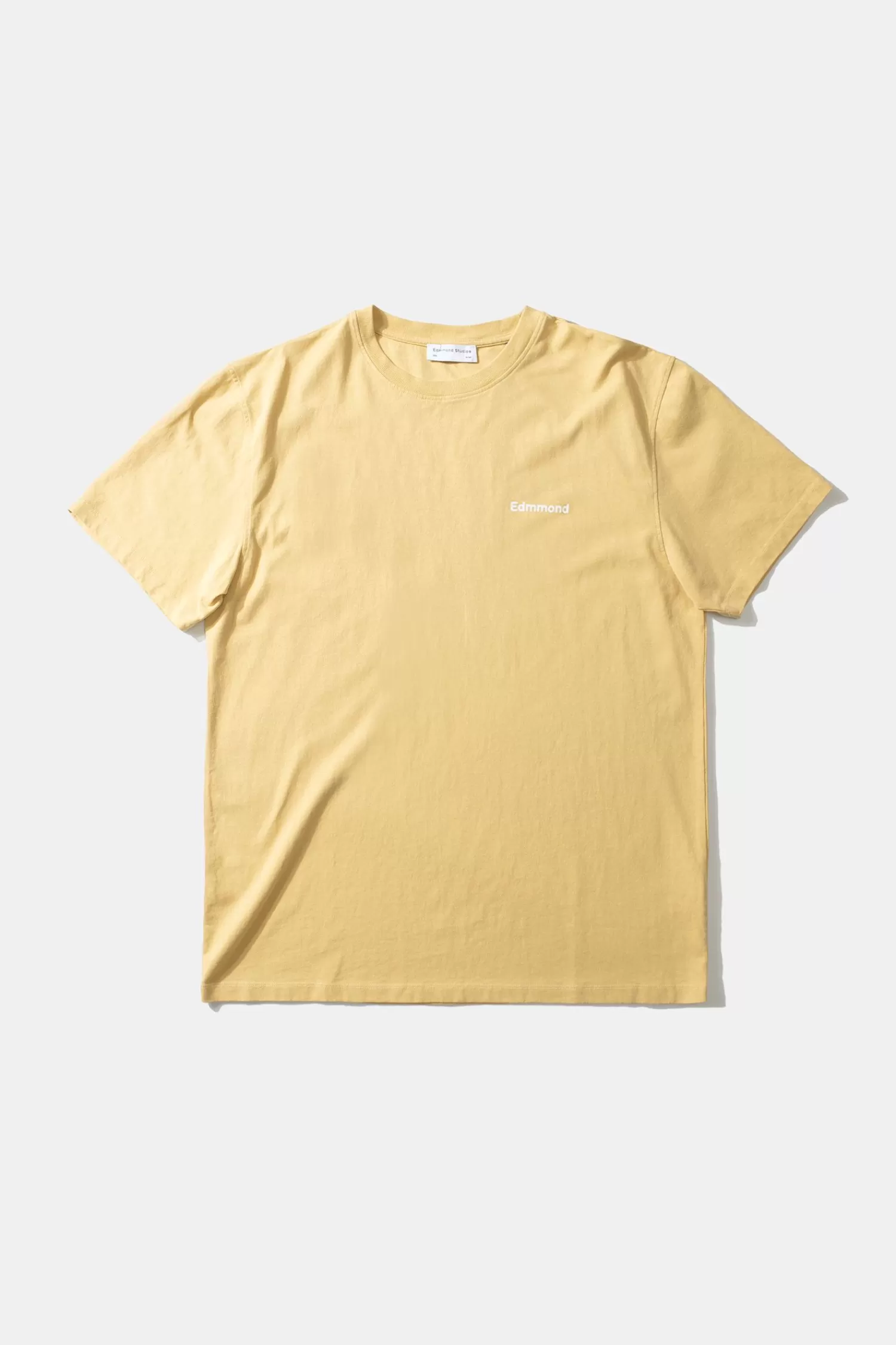 T-Shirts | Edmmond Studios Mini Logo Plain Light Yellow