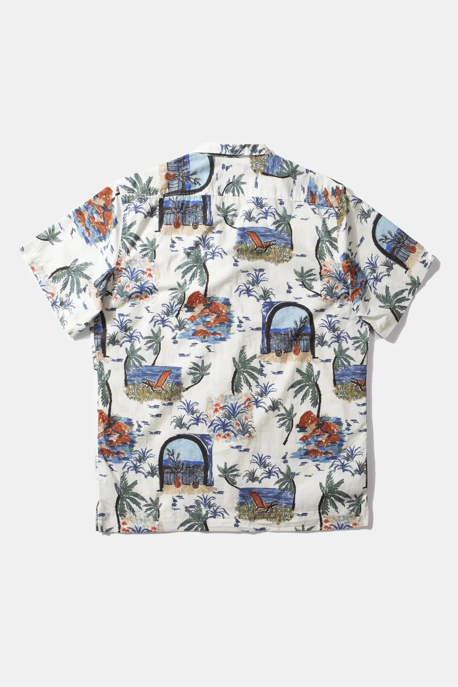 Shirts | Edmmond Studios Paradise Short Sleeve Plain White