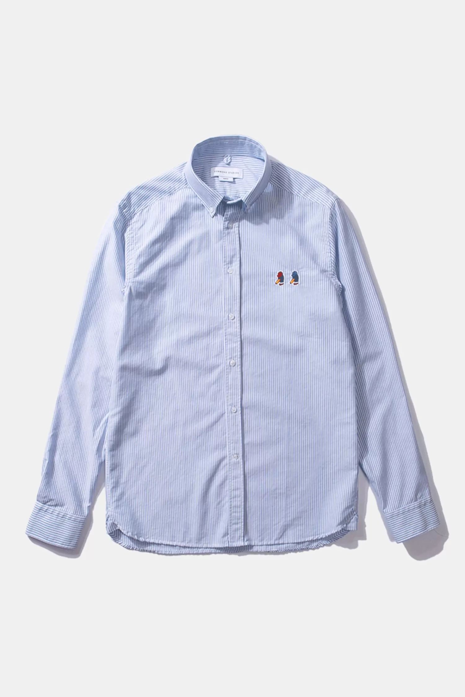 Shirts | Edmmond Studios Special Duck Shirt Plain Blue