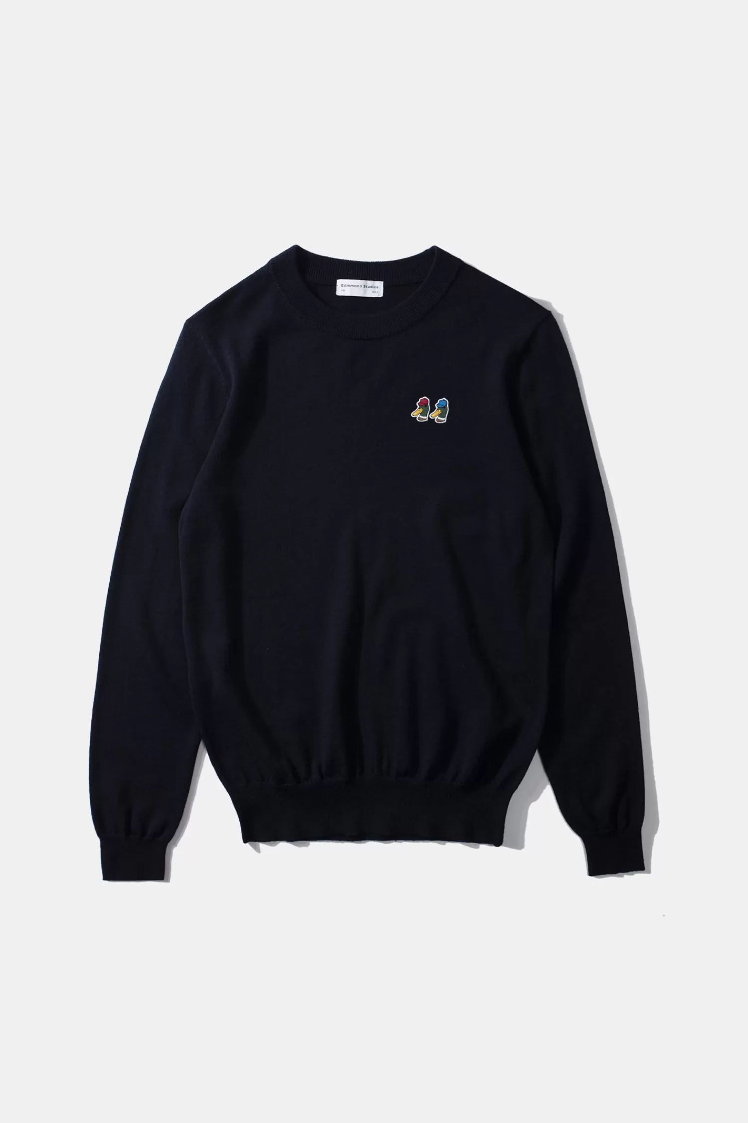 Knitwear | Edmmond Studios Special Duck Sweater Plain Navy