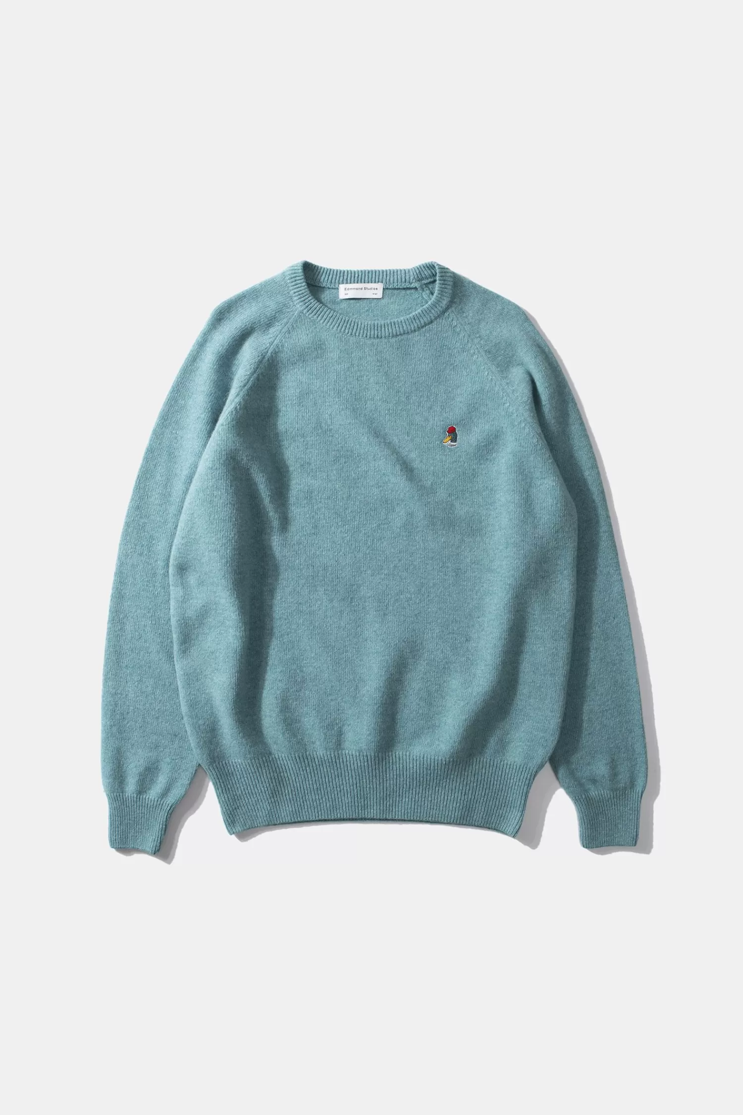 Knitwear | Edmmond Studios Special Duck Sweater Plain Turquoise